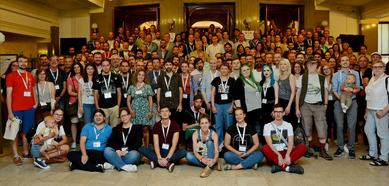 Udeleženci 21. Evropskega herpetološkega kongresa 2022 (Vir: www.facebook.com/Seh2022)