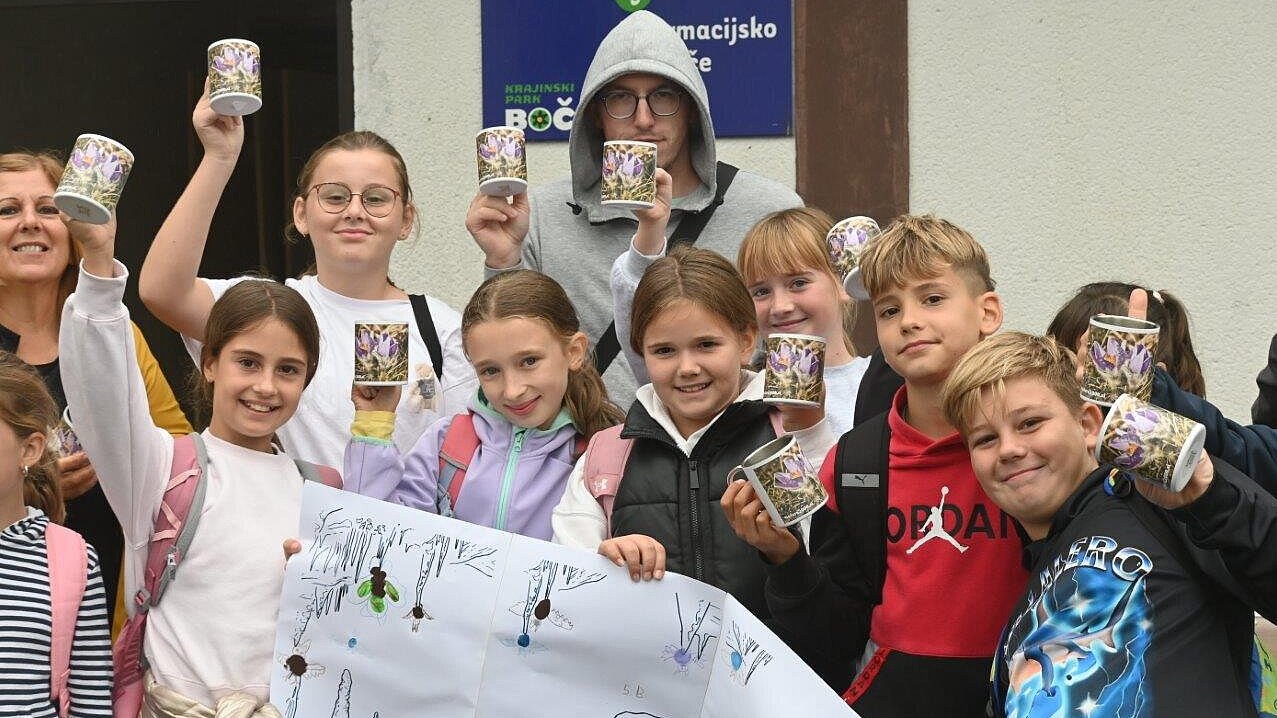 Dneva za Boč se je udeležilo 120 šolarjev (foto: Veronika Hohnec, Zavod RS za varstvo narave)