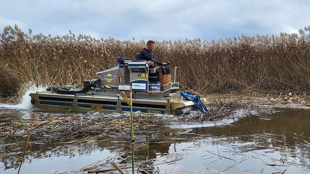 Preskus amfibijskega vozila Truxor (foto: Rudi Kraševec, NRP) Preskus amfibijskega vozila Truxor (foto: Rudi Kraševec, NRP)