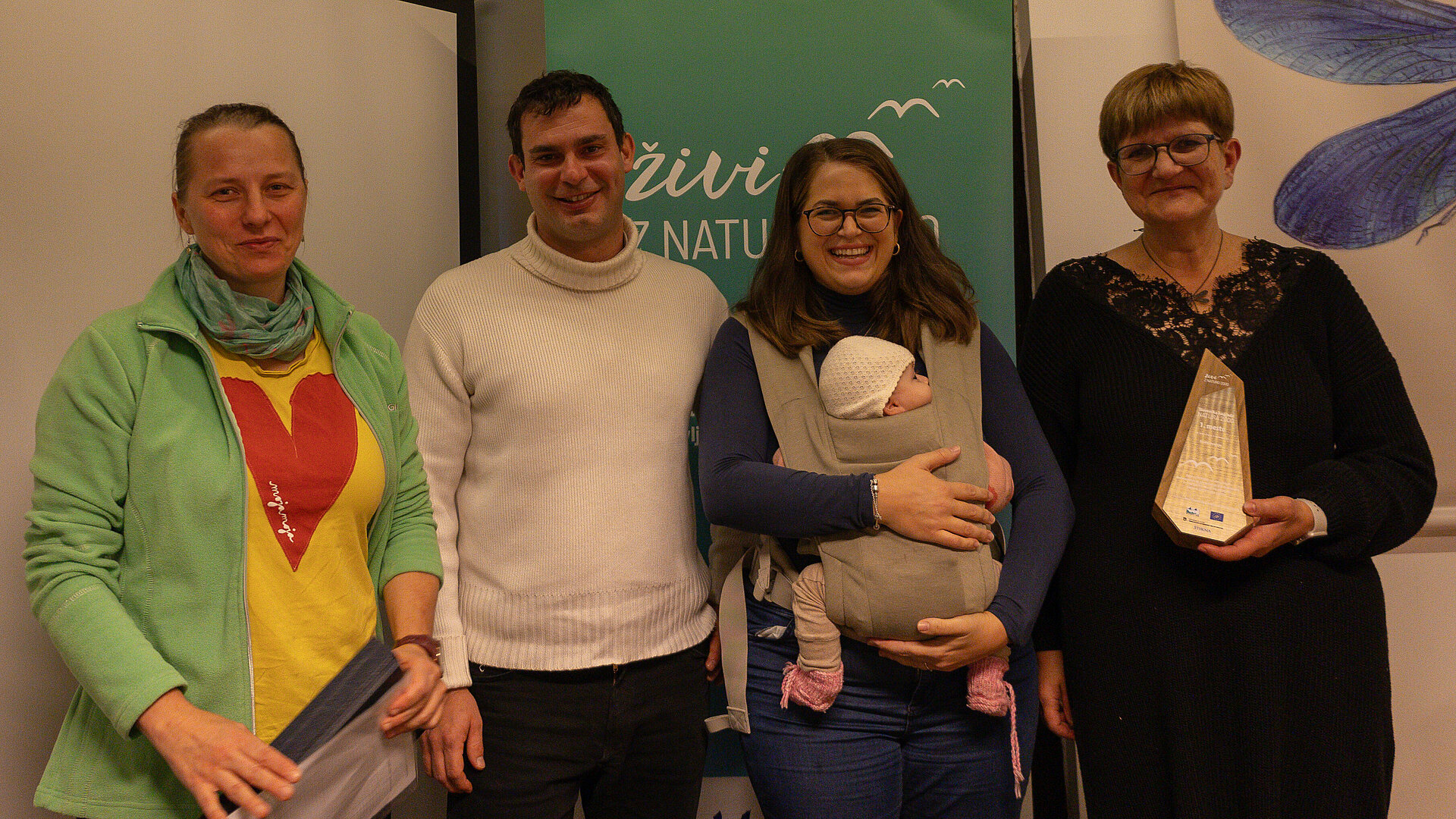 Podelitev slovenske nagrade Natura 2000 Zavodu Parnas