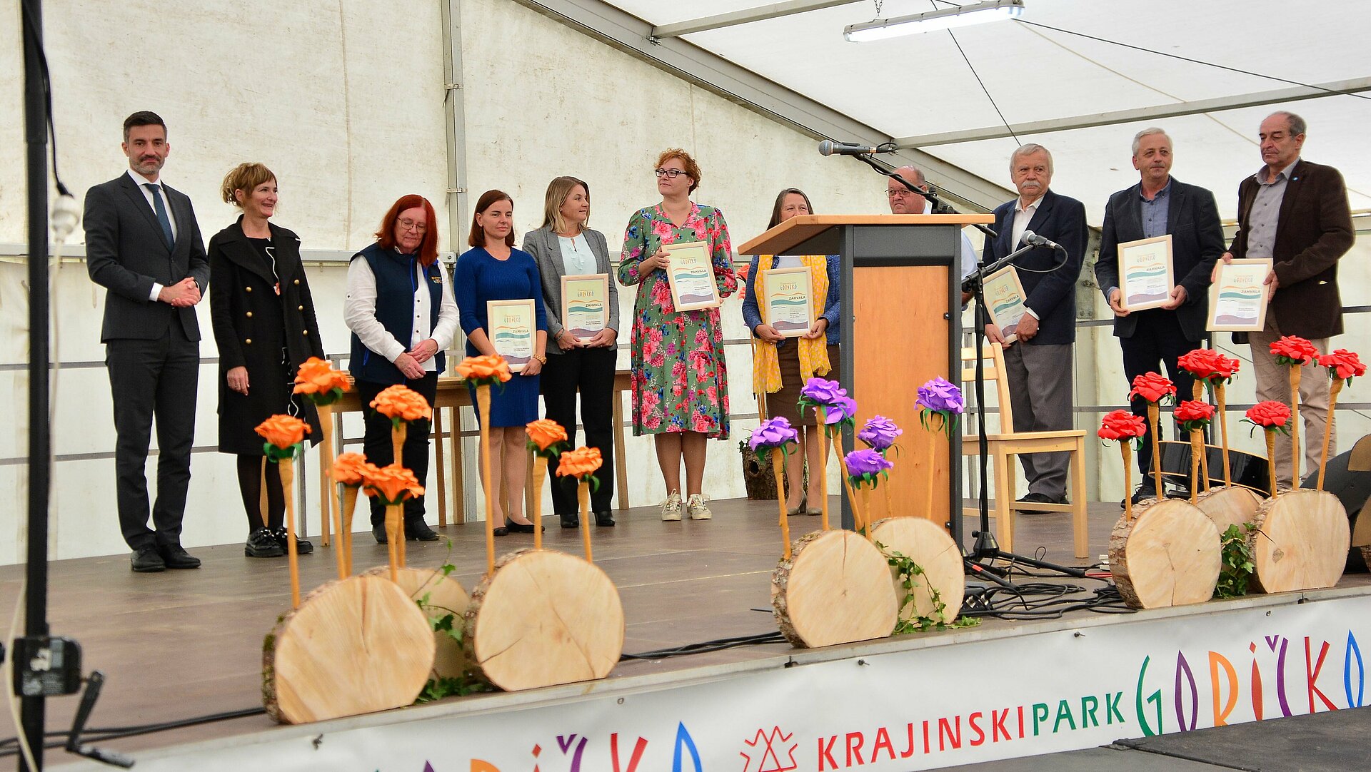 Slovesnost ob 20-letnici Krajinskega parka Goričko (foto: Gregor Domanjko, Javni zavod Krajinski park Goričko)