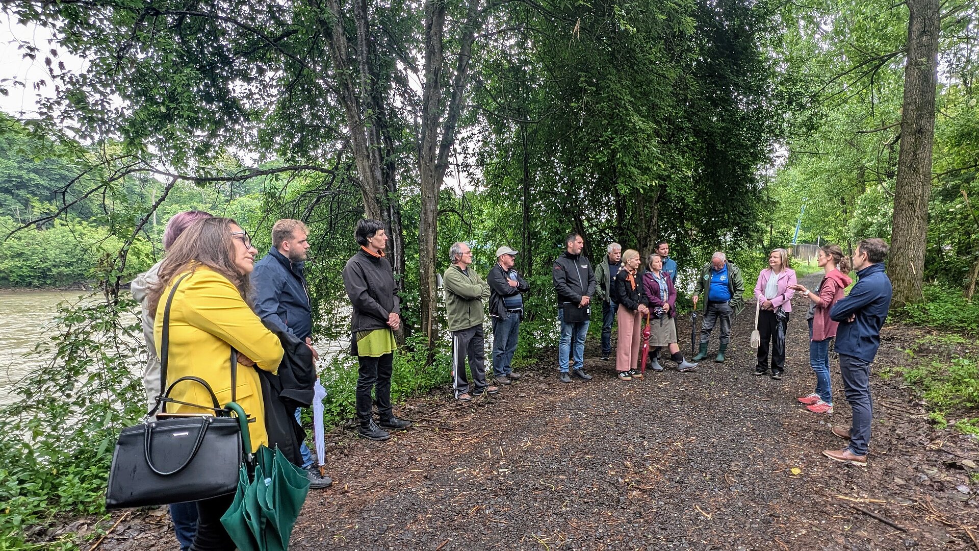 Otvoritev gradnje valilnice za kečige ob Muri (foto: Inštitut Revivo)