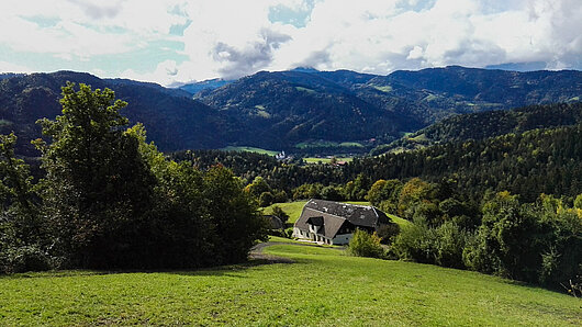 pogled na območje pilotnega območja Kamniško-Savinjske Alpe z Grintovci