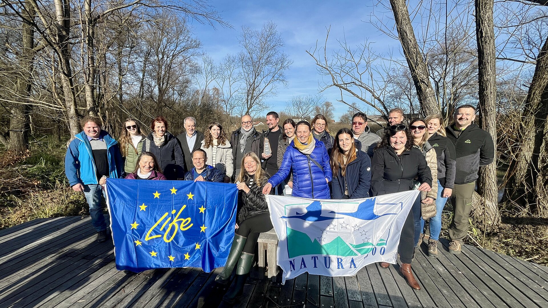 Podelitev slovenske nagrade Natura 2000 projektu Natura Mura 