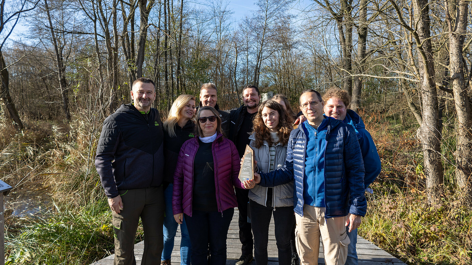 Podelitev slovenske nagrade Natura 2000 projektu Natura Mura