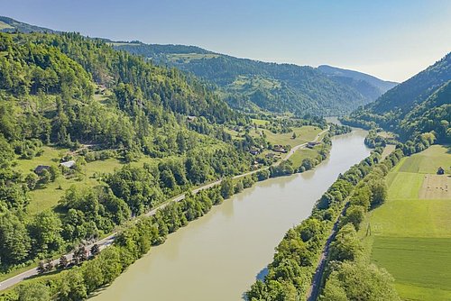 fotografija reke Drave