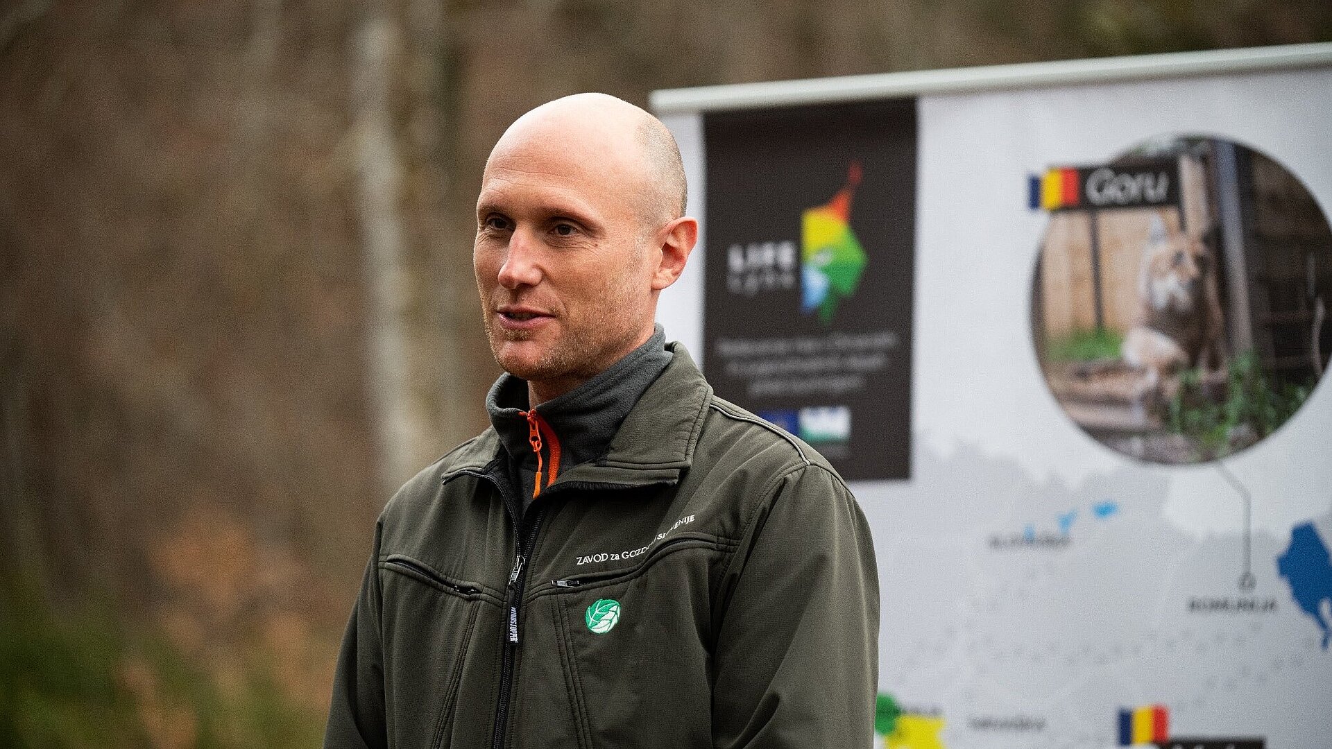 Rok Černe, koordinator projekta LIFE Lynx (foto: Primož Pičulin)