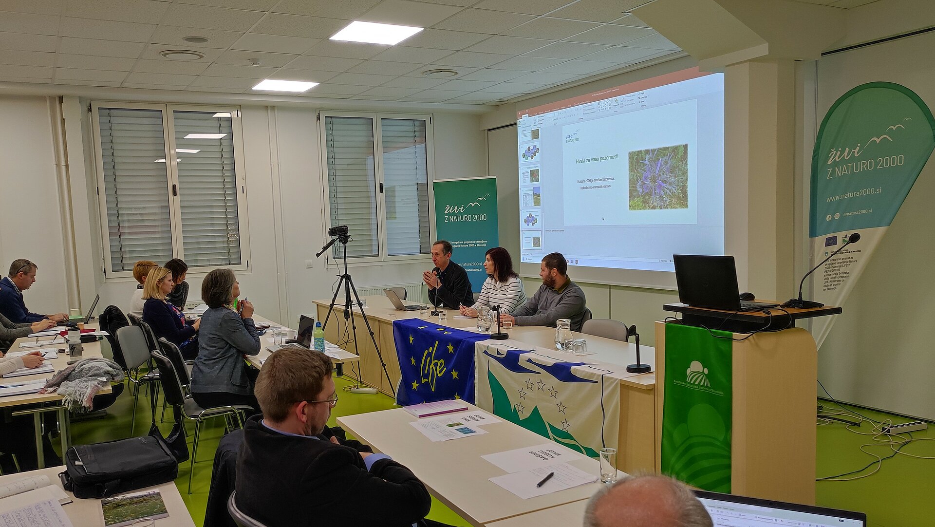 Predstavitev Programa upravljanja območij Natura 2000 za obdobje 2023-2028 in dobrih praks izvajanja ukrepov za Naturo 2000 za sektor kmetijstvo, Ljubljana, 17.1.2024 (foto: arhiv projekta LIFE-IP NATURA.SI)