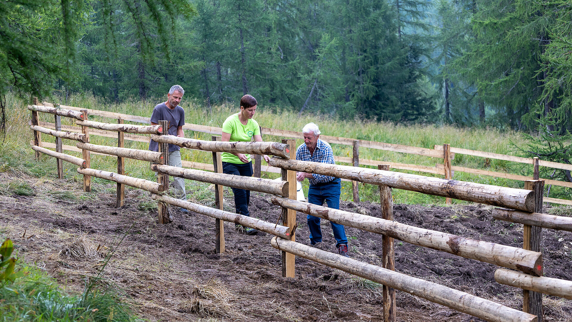 posamezniki obnavljajo kal v Julijcih