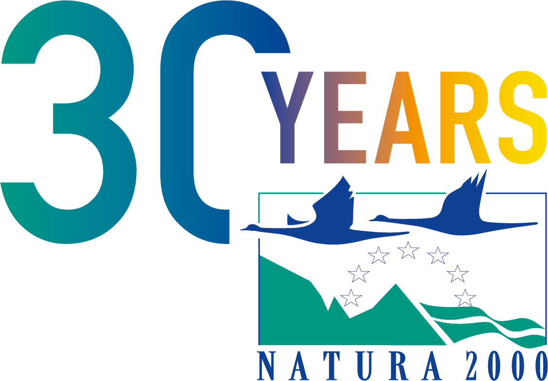 Logotip 30. obletnice omrežja Natura 2000